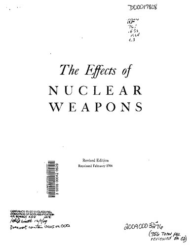 The Effects of Nuclear Weapons