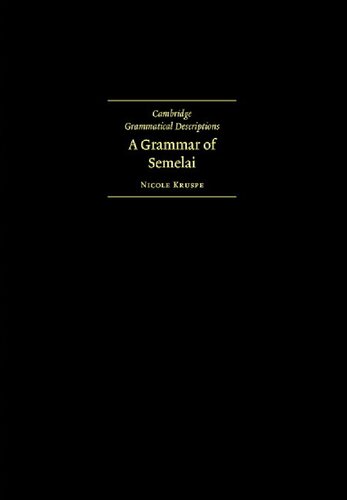A Grammar of Semelai