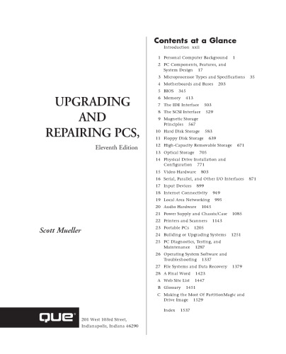 Upgrading and Repairing PCs, w. CD-ROM