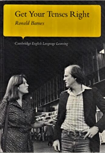 Get Your Tenses Right (Properly Cut and Bookmarked)