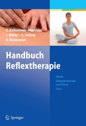 handbuch reflextherapie - shiatsu akupunkt-massage nach penzel tuina