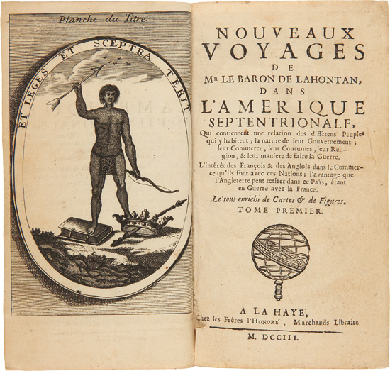 New Voyages to North-America; with Supplement: A Dialogue Between the Author and Adario, a Noted Man Among the Savages