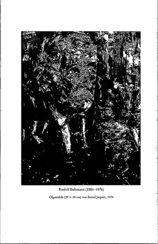 Rudolf Bultmanns Werk Und Wirkung