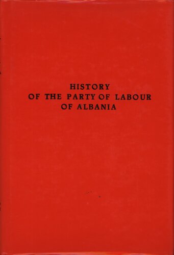 History of the Party of Labour of Albania