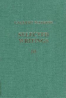 Selected Writings III- Publications 1992-2008