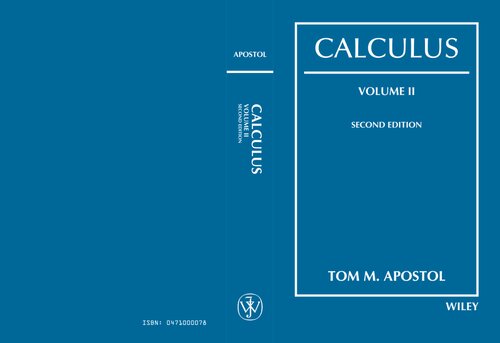 Calculus, Volume 2