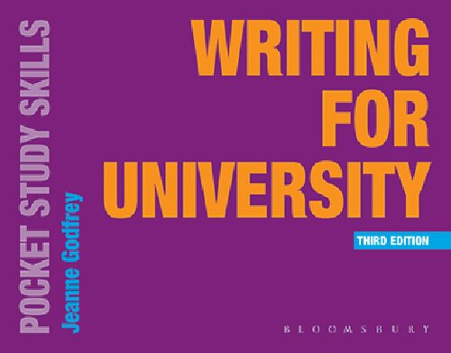Writing for university