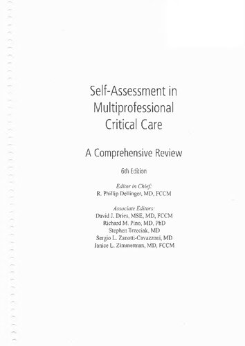 Self-Assessment in Multiprofessional Critical Care: A Comprehensive Review