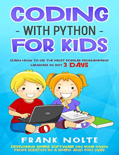 Coding With Python for Kids