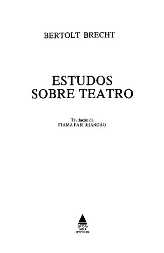 Estudos sobre teatro