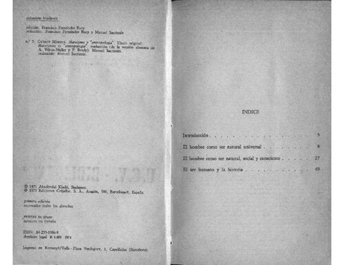 Marxismo y antropología