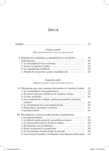 Explotación Redoblada y Actualidad de la Revolución