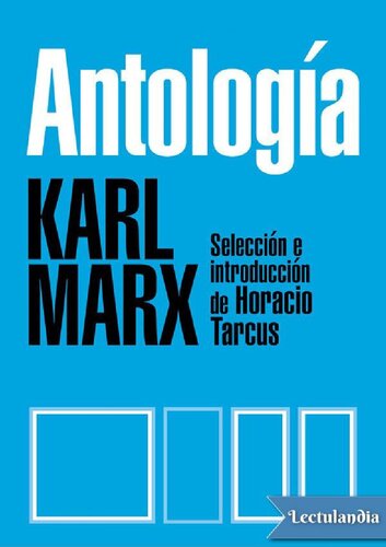 Antología de Karl Marx