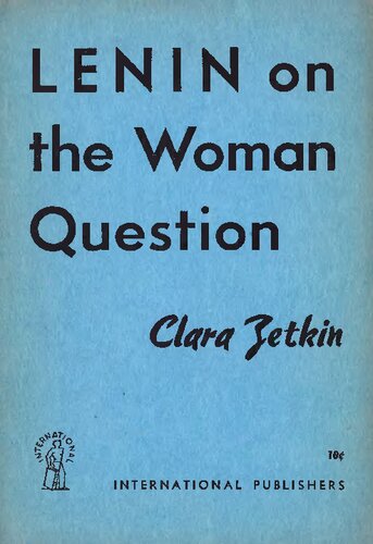 Lenin on the woman question