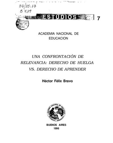 Una confrontación de relevancia: derecho de huelga vs. derecho de aprender