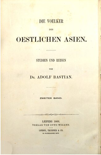 Reisen in Birma in den Jahren 1861-1862