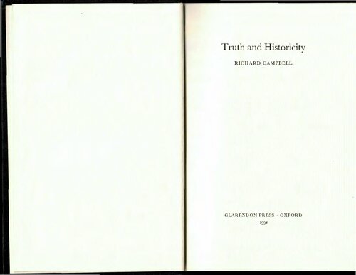 Truth and Historicity