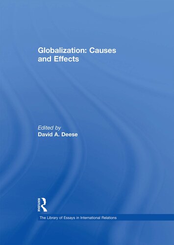 Globalization: Causes and Effects