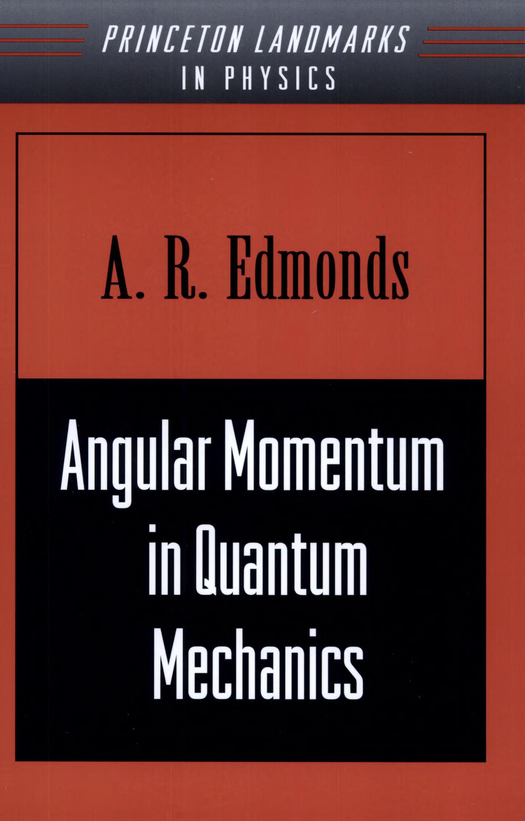 Angular Momentum in Quantum Mechanics