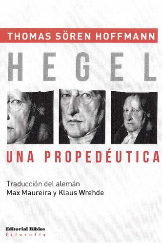 Hegel. Una propedéutica