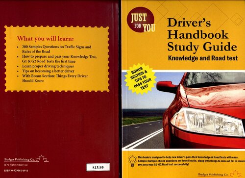 Ontario Driver's Handbook Study Guide