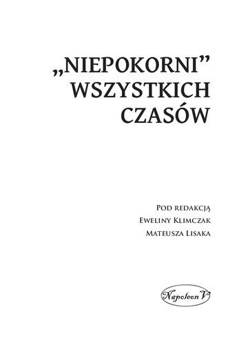 "Niepokorni" wszystkich czasów