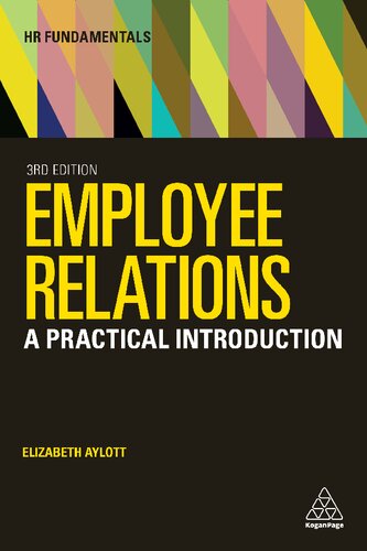 Employee relations : a practical introduction
