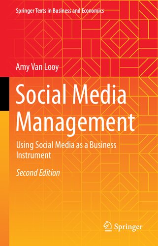 Social media management : using social media as a business instrument