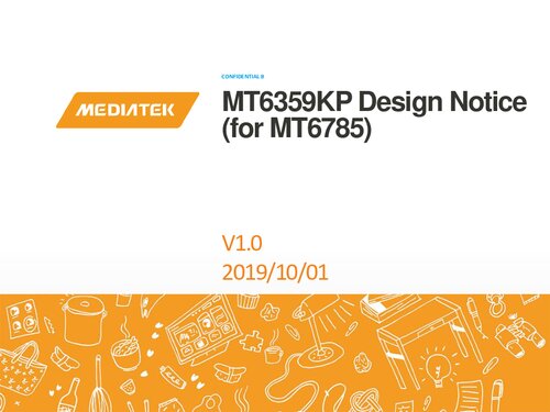 MT6359KP Design Notice (for MT6785)