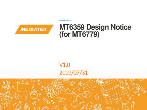 MT6359 Design Notice (for MT6779)