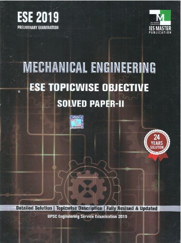 ESE(Prelims)-Mechanical Engineering-Volume 2