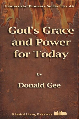 God's Grace and Power for Today