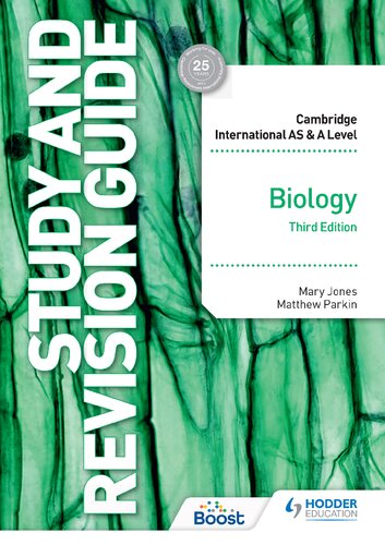 Cambridge International AS/a Level Biology Study and Revision Guide