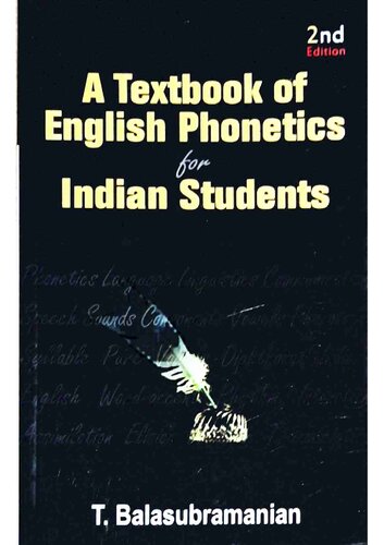 A Textbook of English Phonetics for Indian Students