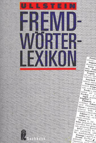 Ullstein Fremdwörter-Lexikon