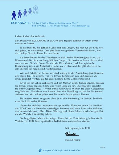 Eckankar : der Schlüssel zu geheimen Welten