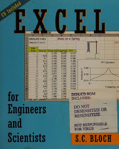 Excel for engineers and scientists