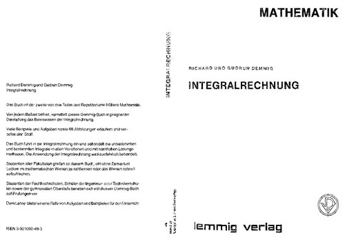 Integralrechnung