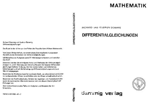 Differentialgleichungen