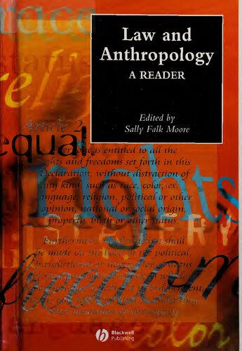 Law and Anthropology: a reader