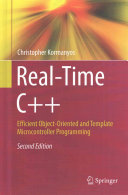 Real-Time C++: Efficient Object-Oriented and Template Microcontroller Programming