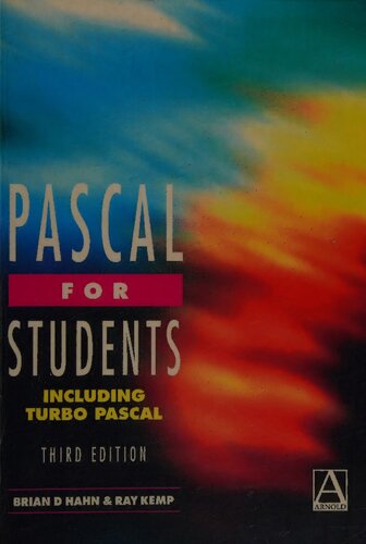 Pascal for students Including Turbo Pascal