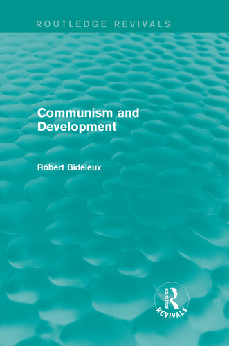 Communism and Development (Routledge Revivals)