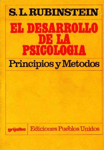 El desarrollo de la psicología