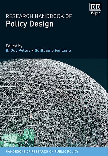 Research Handbook of Policy Design