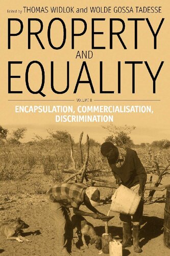 Property and Equality, Volume 2: Encapsulation, Commercialization, Discrimination