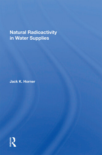 Natural Radioactivity in Water Supplies