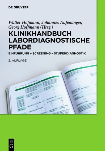 Klinikhandbuch labordiagnostische Pfade Einführung - Screening - Stufendiagnostik