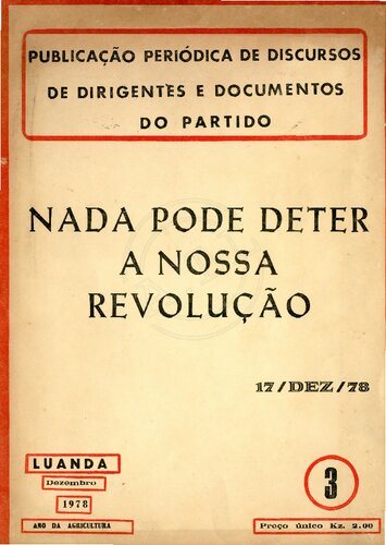 Nada pode deter a nossa revolução
