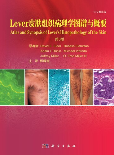 中文翻译版 Lever皮肤组织病理学图谱与概要 Atlas and Synopsis of Lever’s Histopathology of the Skin 第3版